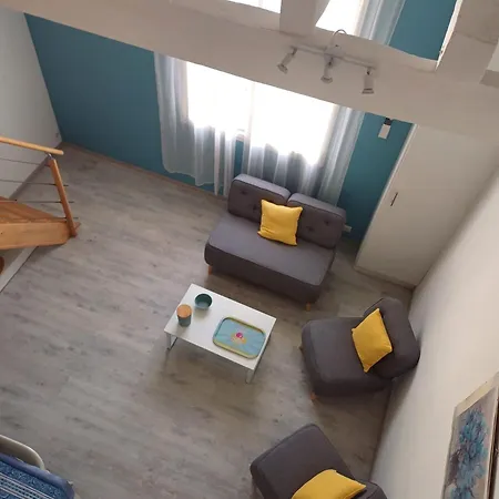 T2 L'escale Bleue 1ch, 2 Lits, Clim, Terrasse, Wifi Agen